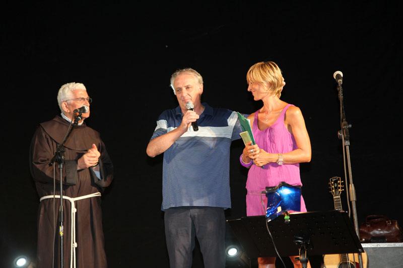 Fra Beppe Prioli, Livio Ferrari e Micaela Faggiani